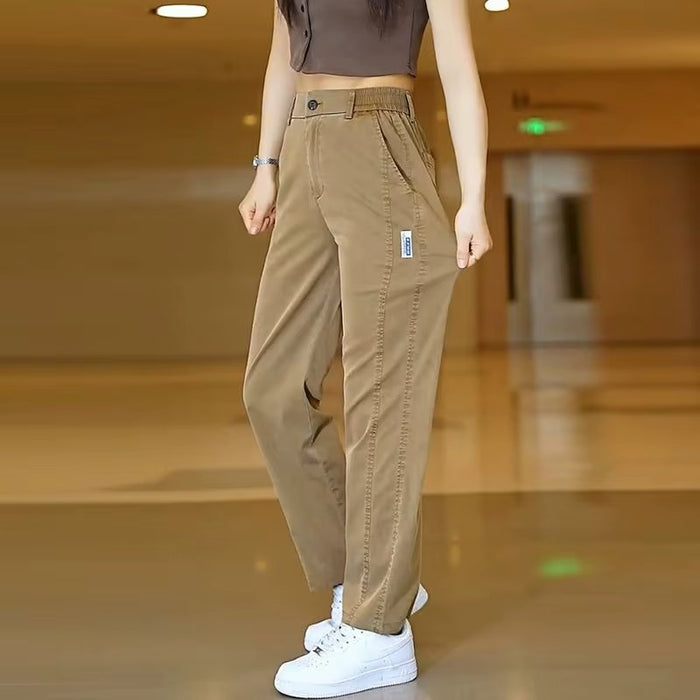 Aurora-broek van zijde en koele polyester [KOOP 2 EN KRIJG 2 GRATIS]