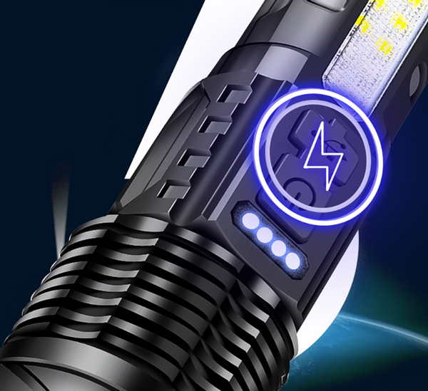 Tactische LED-zaklamp met hoog vermogen