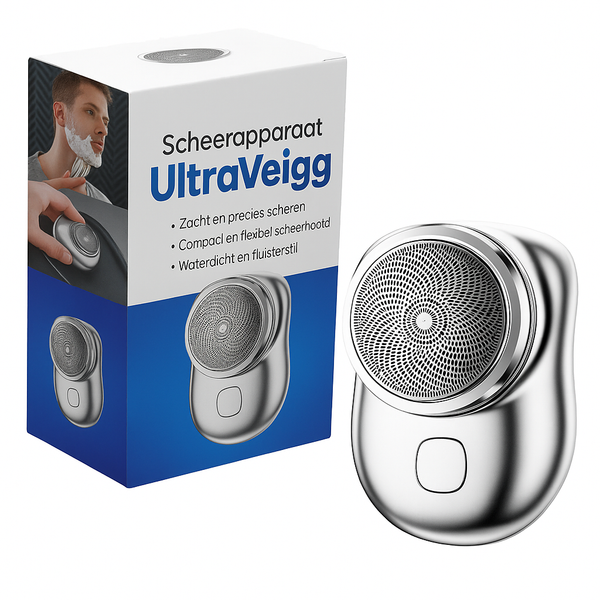 UltraVeigg Scheerapparaat | Draagbaar elektrisch scheerapparaat