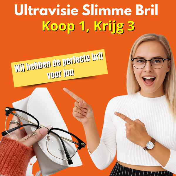 Ultravisie Slimme Bril – Koop 1, Krijg 3